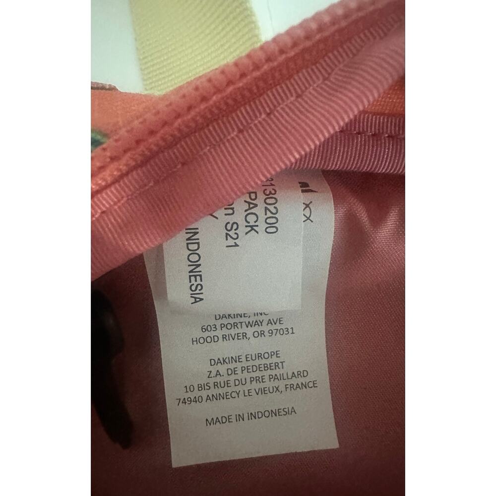 Dakine Classic Hip Pack Floral Hibiscus Pk Waist Fanny Pack Festival Travel EUC - Picture 6 of 7